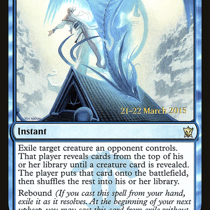 Blessed Reincarnation [Dragons of Tarkir Promos] Prerelease Foil