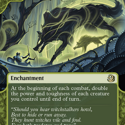 Unnatural Growth (Showcase) (Borderless) [Wilds of Eldraine: Enchanting Tales]