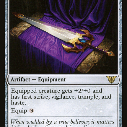 Sword of Vengeance [Neon Dynasty Commander]