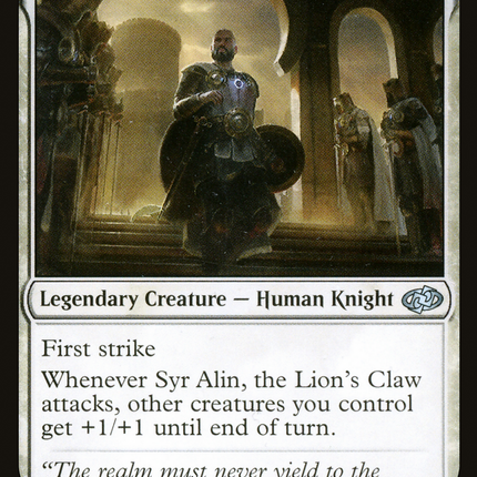 Syr Alin, the Lion's Claw [Jumpstart 2022]