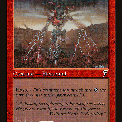 Lightning Elemental [Seventh Edition]