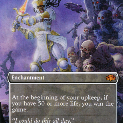 Test of Endurance (Borderless) [Dominaria Remastered]