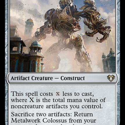 Metalwork Colossus [Commander Masters]