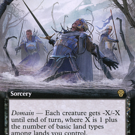 Drag to the Bottom (Extended Art) [Dominaria United]