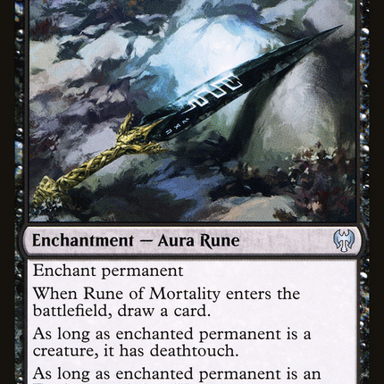 Rune of Mortality [Kaldheim]