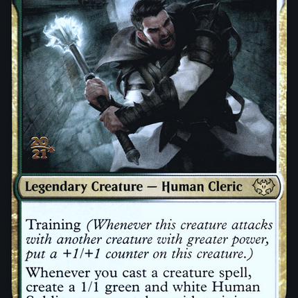 Torens, Fist of the Angels [Innistrad: Crimson Vow Promos] Prerelease Foil