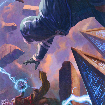 Nahiri's Binding // Nahiri's Binding (Borderless) [Zendikar Rising Art Series]