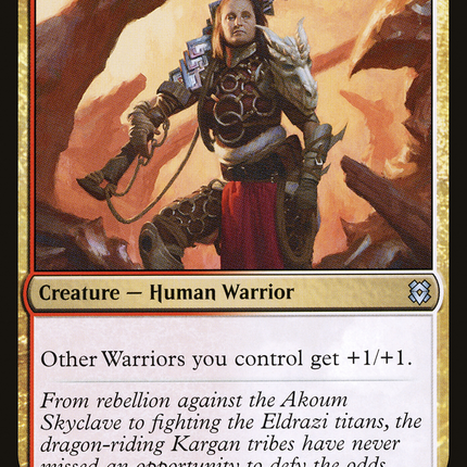 Kargan Warleader [Zendikar Rising]
