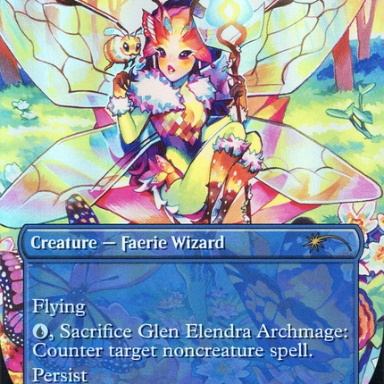 Glen Elendra Archmage (Borderless) [Secret Lair Drop] Foil