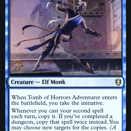 Tomb of Horrors Adventurer [Battle for Baldur's Gate Promos] Prerelease Foil