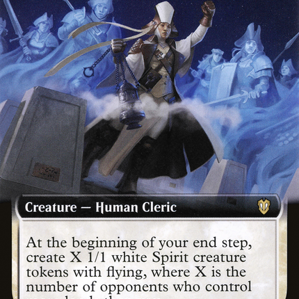 Priest of the Blessed Graf (Extended Art) [Crimson Vow Commander]