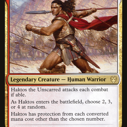 Haktos the Unscarred [Theros Beyond Death]
