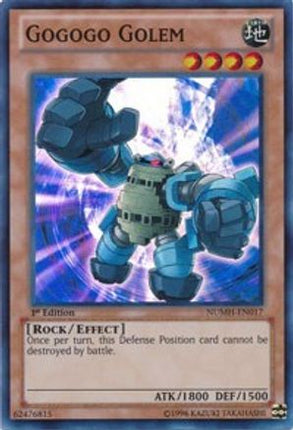 Gogogo Golem (Super Rare) [NUMH-EN017] 1st Edition