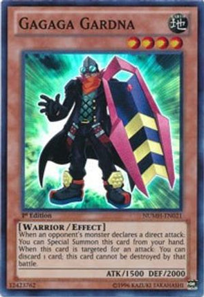 Gagaga Gardna (Super Rare) [NUMH-EN021] 1st Edition