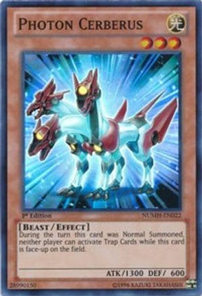 Photon Cerberus (Super Rare) [NUMH-EN022] 1st Edition
