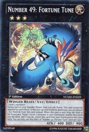 Number 49: Fortune Tune (Secret Rare) [NUMH-EN029] 1st Edition