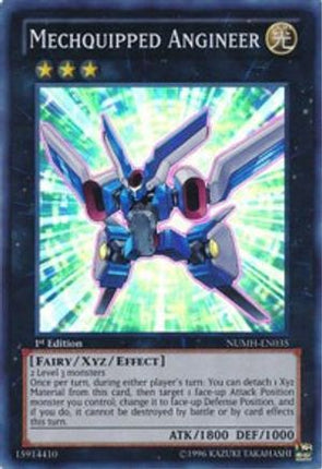 Mechquipped Angineer (Super Rare) [NUMH-EN035] 1st Edition