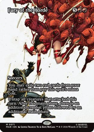 Fury of the Horde (Borderless) (071) [Marvel Universe Eternal-Legal]