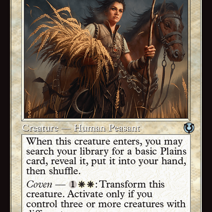 Ambitious Farmhand // Seasoned Cathar (Retro Frame) [Innistrad Remastered] Foil
