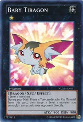 Baby Tiragon (Super Rare) [NUMH-EN051] 1st Edition