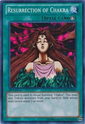 Resurrection of Chakra (Super Rare) [NUMH-EN053] Unlimited