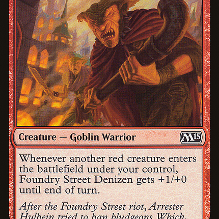Foundry Street Denizen [The List]