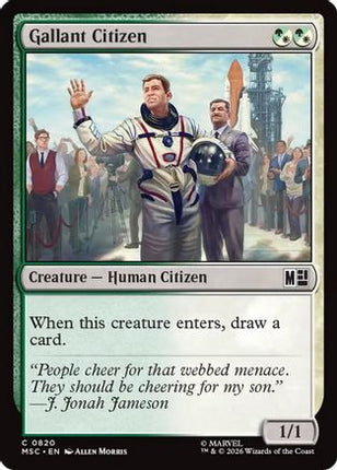 Gallant Citizen (820) [Commander: Marvel Super Heroes]