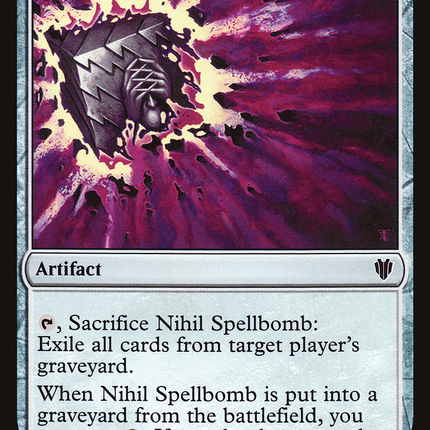 Nihil Spellbomb [Commander 2017]