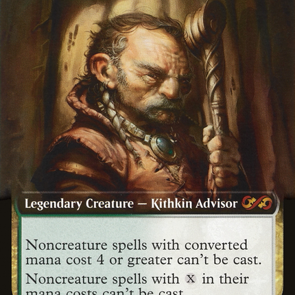 Gaddock Teeg (Extended Art) [Ultimate Box Topper] Foil