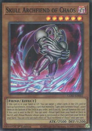 Skull Archfiend of Chaos (Super Rare) [CORI-EN002] 1st Edition