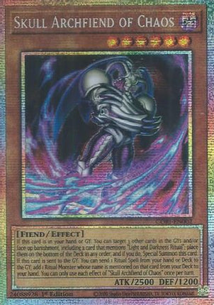 Skull Archfiend of Chaos (Starlight Rare)  [CORI-EN002] 1st Edition