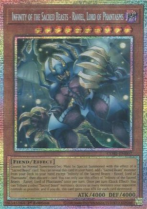 Infinity of the Sacred Beasts - Raviel, Lord of Phantasms (Starlight Rare)  [CORI-EN007] 1st Edition