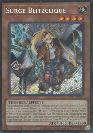 Surge Blitzclique (Secret Rare) [CORI-EN011] 1st Edition