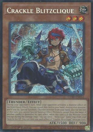 Crackle Blitzclique (Secret Rare) [CORI-EN012] 1st Edition