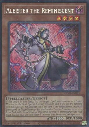 Aleister the Reminiscent (Secret Rare) [CORI-EN015] 1st Edition