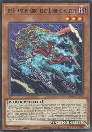The Phantom Knights of Doomed Soleret (Common / Short Print) [CORI-EN019] 1st Edition