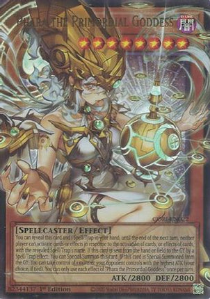 Phara the Primordial Goddess (Extended Art) (Ultra Rare) [CORI-EN022] 1st Edition