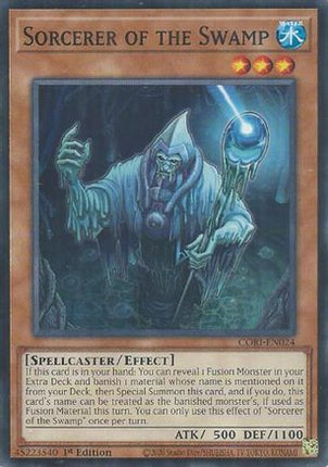 Sorcerer of the Swamp (Common / Short Print) [CORI-EN024] 1st Edition
