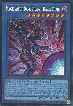 Magician of Dark Chaos - Black Chaos (Secret Rare)  [CORI-EN027] 1st Edition