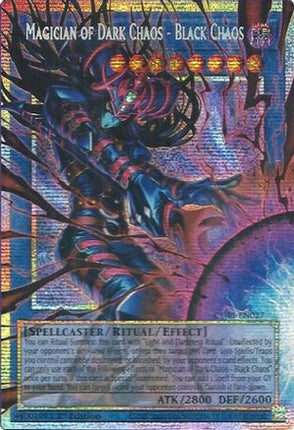Magician of Dark Chaos - Black Chaos (Starlight Rare) (Extended Art)  [CORI-EN027] 1st Edition