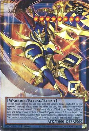 Black Luster Soldier - Soldier of Light and Darkness (Extended Art) (Ultra Rare) [CORI-EN028] 1st Edition