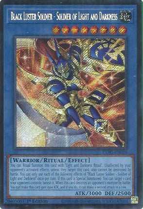 Black Luster Soldier - Soldier of Light and Darkness (Secret Rare)  [CORI-EN028] 1st Edition