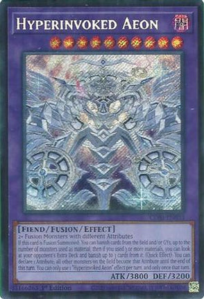 Hyperinvoked Aeon (Secret Rare) [CORI-EN033] 1st Edition