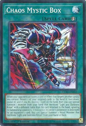Chaos Mystic Box (Common / Short Print) [CORI-EN045] 1st Edition