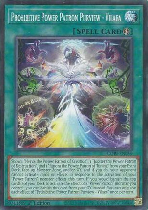 Prohibitive Power Patron Purview - Vilaea (Common / Short Print) [CORI-EN055] 1st Edition