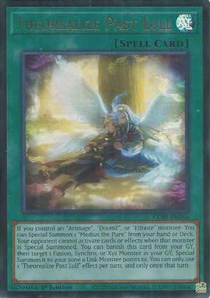 Theorealize Past Lull (Ultra Rare) [CORI-EN056] 1st Edition