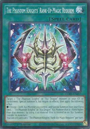 The Phantom Knights' Rank-Up-Magic Requiem (Common / Short Print) [CORI-EN057] 1st Edition