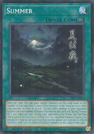 Summer (Common / Short Print) [CORI-EN064] 1st Edition