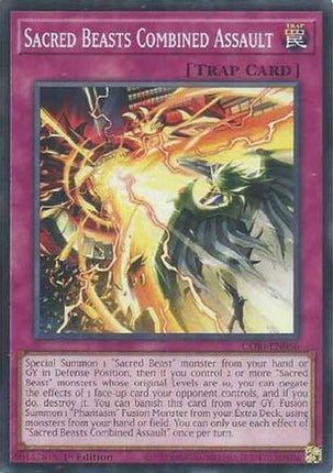 Sacred Beasts Combined Assault (Common / Short Print) [CORI-EN066] 1st Edition