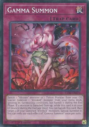Gamma Summon (Common / Short Print) [CORI-EN070] 1st Edition